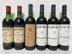 1970 x2, 1994, 1995 & 1995 Mouton Cadet, 1983 Barons Edmond, Verzamelen, Wijnen, Nieuw