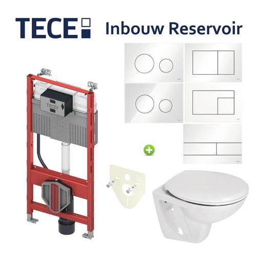 TECE Profil Toiletset set02 BWS Compact met TECE Drukplaat, Doe-het-zelf en Verbouw, Sanitair, Overige typen, Nieuw, Ophalen of Verzenden