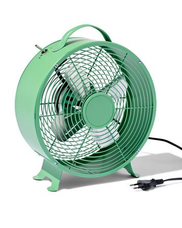 HEMA Tafelventilator retro Ø25.8cm groen beschikbaar voor biedingen