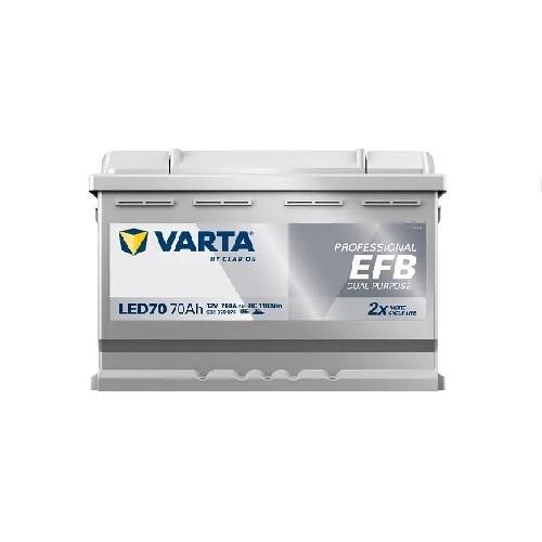 Varta LED70 accu 12 volt 70 ah Dual Purpose EFB, Watersport en Boten, Accessoires en Onderhoud, Nieuw, Ophalen of Verzenden