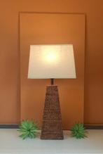 Lamp - Bohemien Chic Stijl - Natuurlijk - Rattan, Textiel