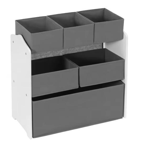 Speelgoed Organizer Kast – 3-laags, 6 Mandjes, 63x30x60cm, Huis en Inrichting, Keuken | Keukenelementen, Nieuw, Verzenden