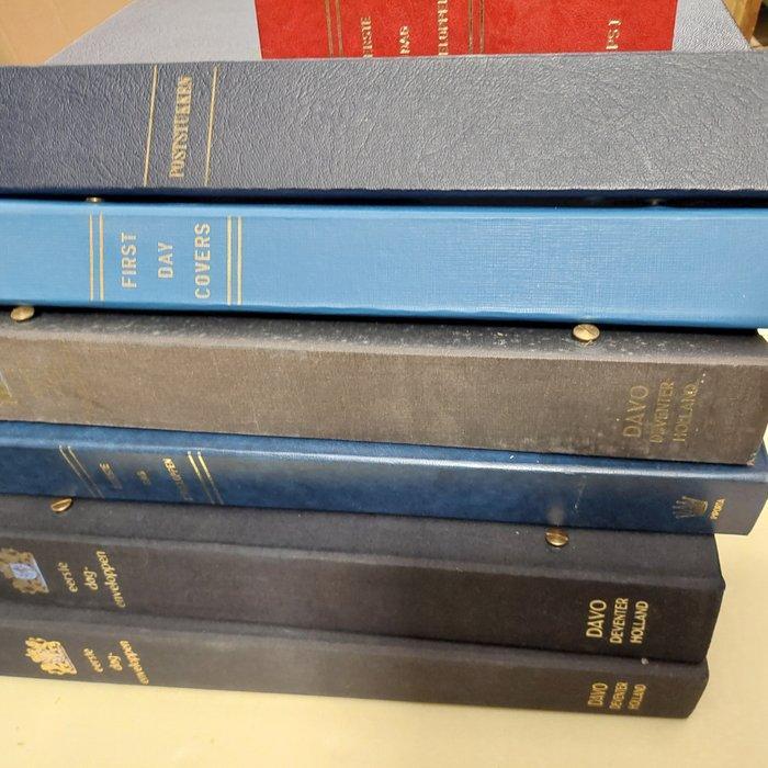 Nederland - Partij - FDCs, in 8 albums, Postzegels en Munten, Postzegels | Nederland