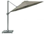 platinum zweefparasol parasol voyager T¹ Ø3,0 taupe, Tuin en Terras, Parasols, Nieuw, Zweefparasol, Verstelbaar, 2 tot 3 meter