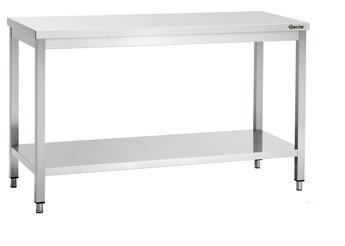 Bartscher RVS Werktafel met tussenschap | 9 Formaten, Zakelijke goederen, Horeca | Meubilair en Inrichting, Verzenden