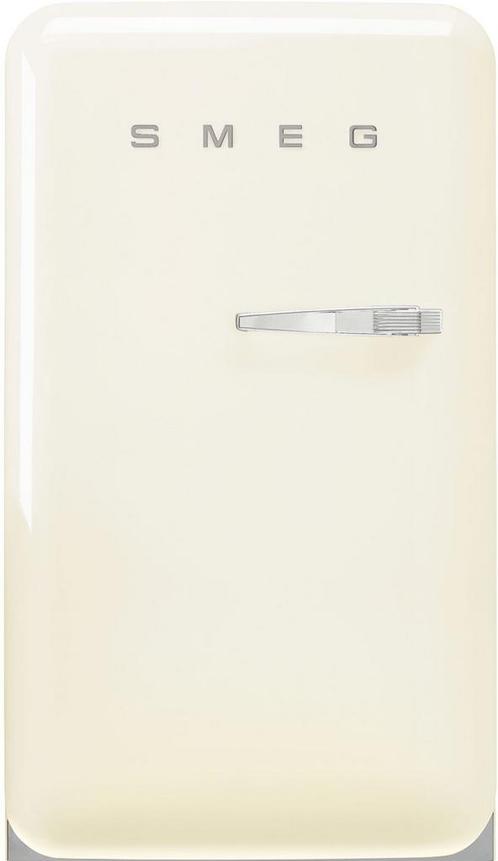 Smeg FAB10HLCR6 retro jaren 50 koelkast - creme - linksdraai, Witgoed en Apparatuur, Koelkasten en IJskasten, 75 tot 100 liter
