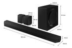 Samsung HW-Q990D soundbar dolby atmos best getest, Ophalen of Verzenden, Met externe subwoofer, Nieuw