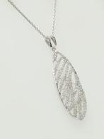 Halsketting - 14 karaat Witgoud - 0.95ct. tw. Diamant, Nieuw
