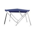 Sunmaster RVS 3-Boog Biminitop Blauw Hoogte 117 cm, Ophalen of Verzenden, Nieuw, Zeilboot of Motorboot