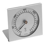 Oven thermometer aluminium 0/300 graden 8(l)cm EMGA, Verzenden, Nieuw in verpakking