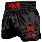 Venum Classic Muay Thai Kickboks Broekjes Zwart Rood, Nieuw, Ophalen of Verzenden, Maat 56/58 (XL), Venum