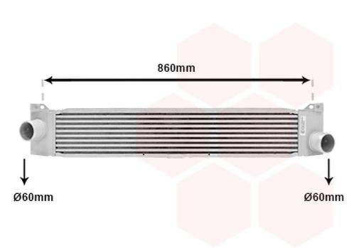 INTERCOOLER VOOR FIAT DUCATO 2006-2014, Auto-onderdelen, Airco en Verwarming, Nieuw, Ophalen of Verzenden