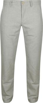 Alberto Lou Chino Linnen Mix Beige maat W 34 - L 32 Heren, Verzenden, Nieuw, Grijs, Alberto