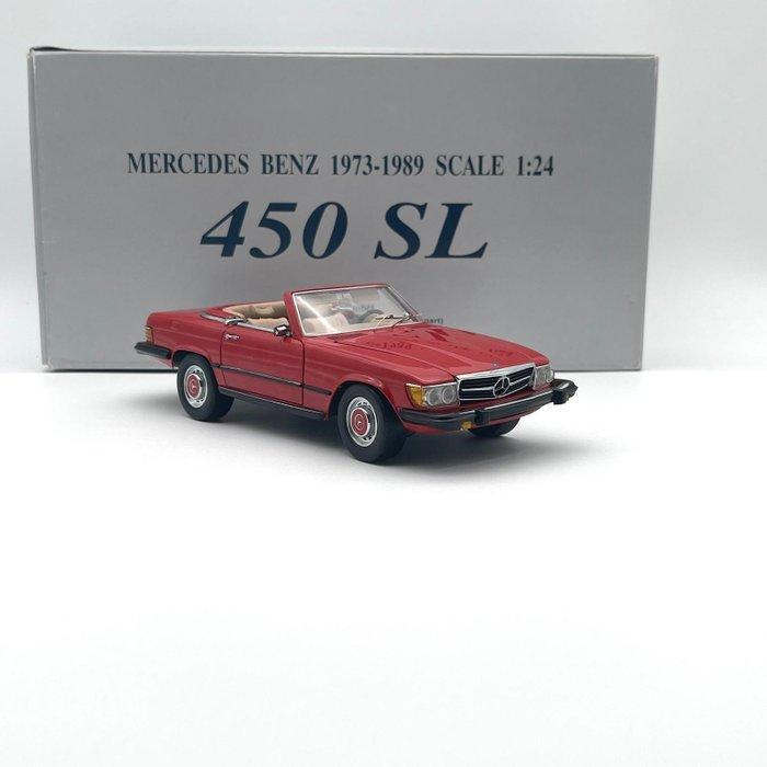 CMC 1:24 - Modelauto - MercedesBenz 450 SL, rot (1973-1989), Hobby en Vrije tijd, Modelauto's | 1:5 tot 1:12
