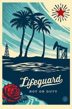 Shepard Fairey (OBEY) (1970) - Lifeguard Not on Duty