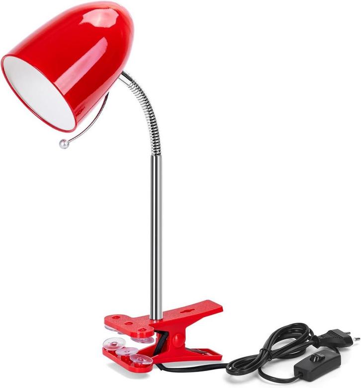 Tafellamp - Bureaulamp - Leeslamp - Rood - Aigostar, Huis en Inrichting, Lampen | Overige, Nieuw, Verzenden