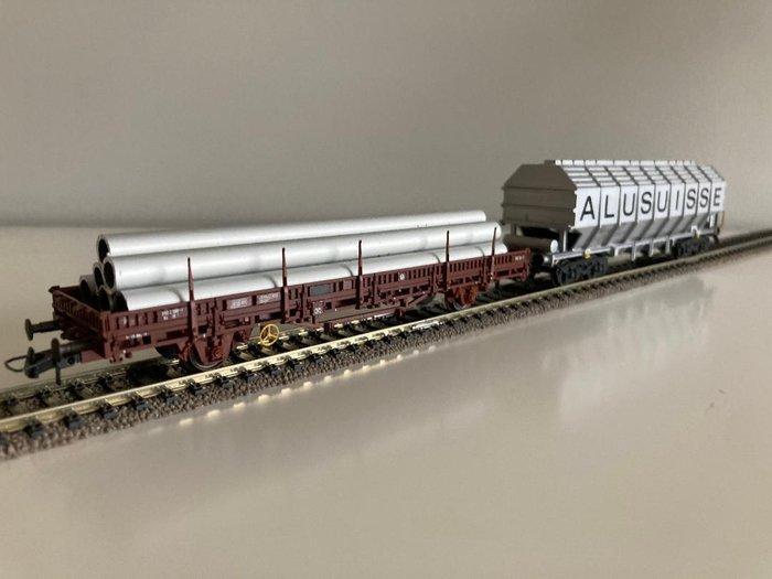 Roco, Liliput H0 - Model treinwagon (2) - SBB-CFF, Hobby en Vrije tijd, Modeltreinen | H0