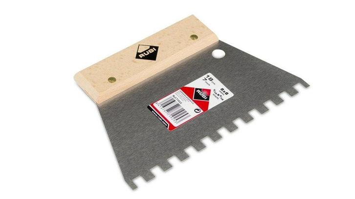 Rubi lijmspaan met houten greep - 8x8x180mm, Doe-het-zelf en Verbouw, Gereedschap | Handgereedschap, Ophalen of Verzenden