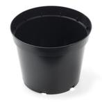 Plantcontainer | Nature | 4 stuks (Ø 19 cm, 3 liter, Zwart), Tuin en Terras, Bloempotten, Verzenden, Nieuw