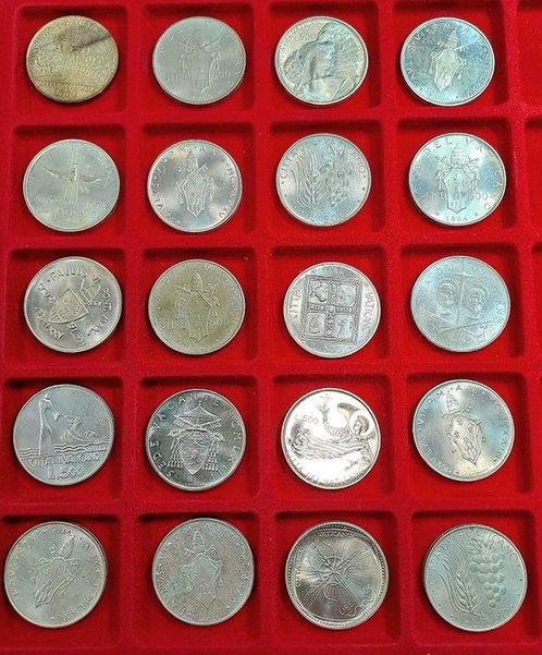 Vaticaan. 500 Lire argento (20 monete), Postzegels en Munten, Munten | Europa | Niet-Euromunten