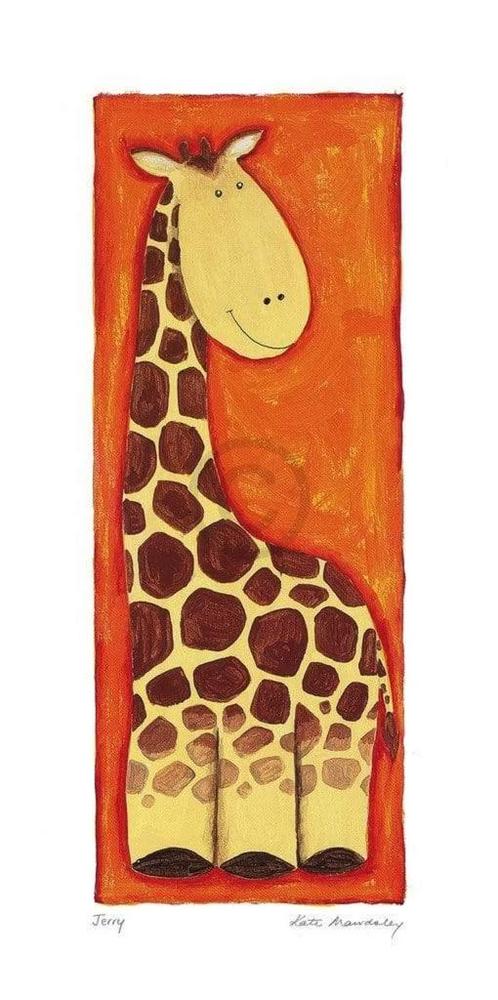 Kunstdruk Kate Mawdsley - Jerry 15x30cm, Huis en Inrichting, Woonaccessoires | Schilderijen, Tekeningen en Foto's, Nieuw, Verzenden