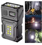 Mini LED Zaklamp USB Oplaadbaar –Magnetisch en 180° Draaibaa, Verzenden, Nieuw