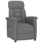 vidaXL Massagestoel Donkergrijs 70.5 x 96.5 x 95 cm, Sport en Fitness, Verzenden, Nieuw
