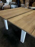 Refurbished duo zit sta bureau verstelbaar met gaslift, Huis en Inrichting, Bureaus, Verzenden, In hoogte verstelbaar, Zo goed als nieuw