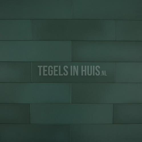 Vloertegel stromboli mat teal groen viridian 9,2x36,8, Doe-het-zelf en Verbouw, Tegels, Vloertegels, Nieuw, 10 m² of meer, Ophalen of Verzenden