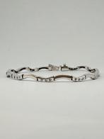 Armband - 18 karaat Witgoud - Diamant, Sieraden, Tassen en Uiterlijk, Antieke sieraden