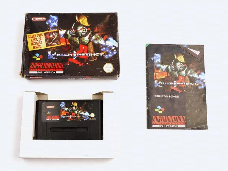Killer Instinct [Super Nintendo], Spelcomputers en Games, Games | Nintendo Super NES, Zo goed als nieuw, Ophalen of Verzenden