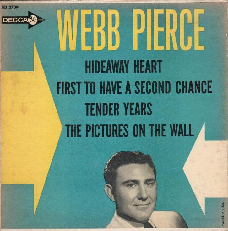 Webb Pierce - Webb Pierce Sings (EP) (Vinylsingle), Cd's en Dvd's, Vinyl Singles
