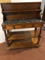 Ladekast - Walnoot - Desserte van massief walnotenhout