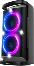 TPBEAT Bluetooth Luidspreker - 160 W Partybox met LED, Verzenden, Zo goed als nieuw