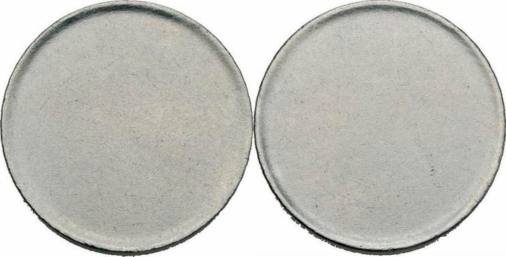 O J Duitsland Brd 50 Pfennig Rohling Ronde Magnetischer S..., Postzegels en Munten, Munten | Europa | Niet-Euromunten, Verzenden