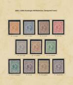 Nederland 1891/1896 - Koningin Wilhelmina (hangend haar) -, Postzegels en Munten, Gestempeld