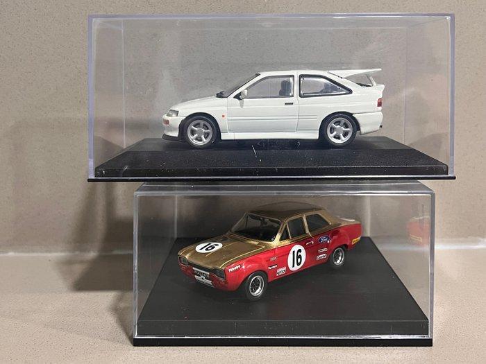 Minichamps & Vitesse 1:43 - Modelauto (2) - Lot of 2 X Ford, Hobby en Vrije tijd, Modelauto's | 1:5 tot 1:12