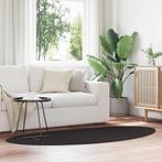 vidaXL Vloerkleden HUARTE Zwart 100 x 200 cm Polyester, Verzenden, Nieuw, Zwart