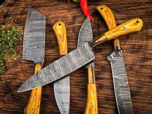 American Smith - Black Smith - Tafelmessenset (5) -, Antiek en Kunst, Antiek | Keukenbenodigdheden
