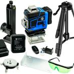 ToolLine | Kruislijnlaser met statief | 4 x 360° | 16-lijnen, Doe-het-zelf en Verbouw, Verzenden, Nieuw, Afstand