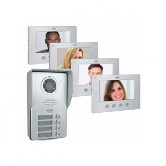 Intercom met camera | ELRO | 4 woningen, Huis en Inrichting, Deurbellen, Nieuw, Verzenden