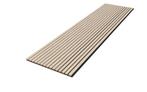 Akupanel Eiken Light Naturel 270 x 60 cm Lattenwand, Ophalen of Verzenden, Nieuw, Overige materialen, 20 tot 50 mm