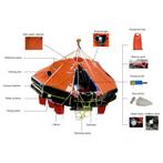 Bieden: Zodiac XTREM 10 person SOLAS certified inflatable l, Watersport en Boten, Rubberboten, Ophalen of Verzenden, Nieuw