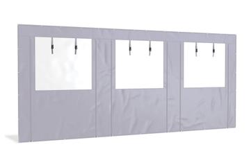 Overkapping zijwand PVC  | 6 meter breed |  250cm hoog | beschikbaar voor biedingen