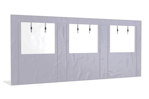 Overkapping zijwand PVC  | 6 meter breed |  250cm hoog |, Doe-het-zelf en Verbouw, Zeil en Folie, Zeil, Nieuw, Verzenden