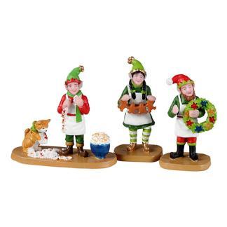 Kerstminiatuur | Lemax | Crafty Elves | Santas Wonderland, Diversen, Kerst, Nieuw, Verzenden