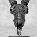 Niet-veilingsprijs - Authentieke uitgehouwen zwarte