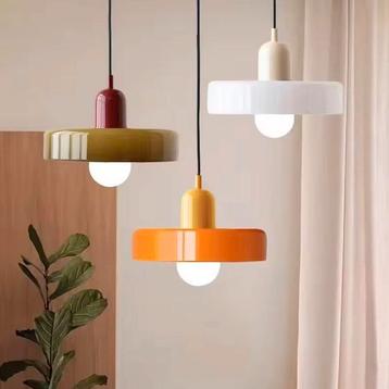 Coco Eettafellamp - Glazen Hanglamp in Meerdere Kleuren beschikbaar voor biedingen