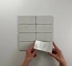 Wandtegel Cifre Cerámica Atlas Pearl Grijs Glans 7,5x15, Nieuw, Minder dan 20 cm, 10 m² of meer, Wandtegels