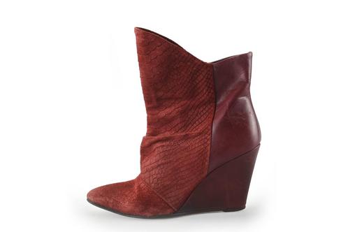 Supertrash Enkellaarzen in maat 36 Rood | 10% extra korting, Kleding | Dames, Schoenen, Rood, Gedragen, Lage of Enkellaarzen, Verzenden